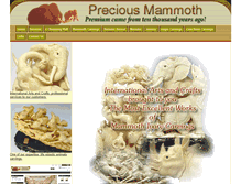 Tablet Screenshot of precious-mammoth.com